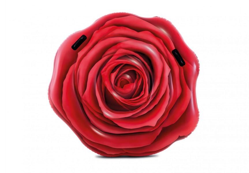 Плотик "Красная роза" (137х132см) 6 шт/упак 58783